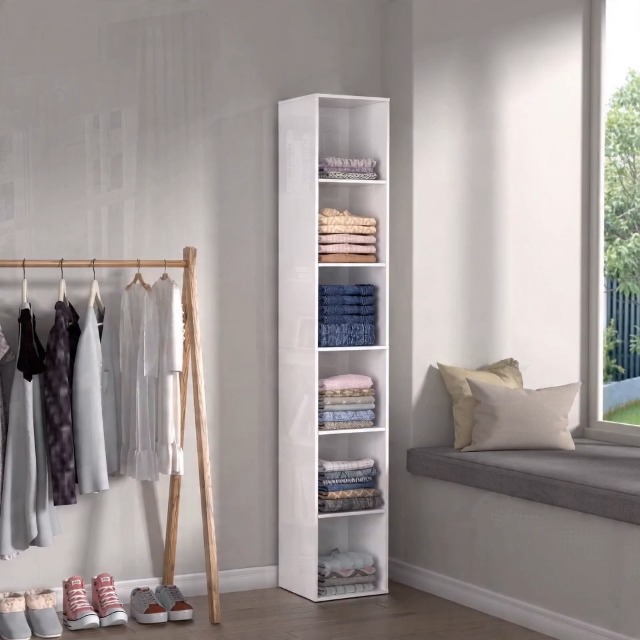 Amazon.com: VAFHYLLIS 5 Cube Storage Organizer, 5 Tier Vertical
